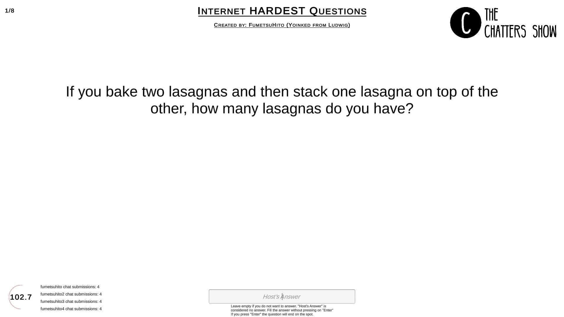 The Chatters Show screenshot 1