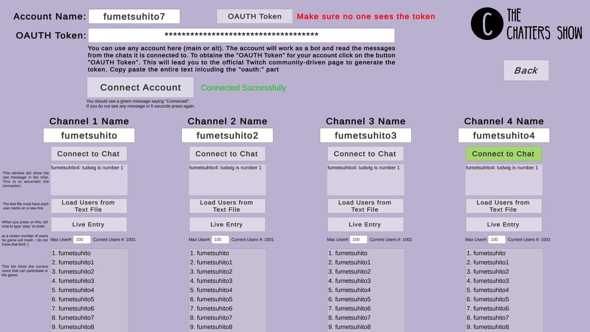 The Chatters Show screenshot 5