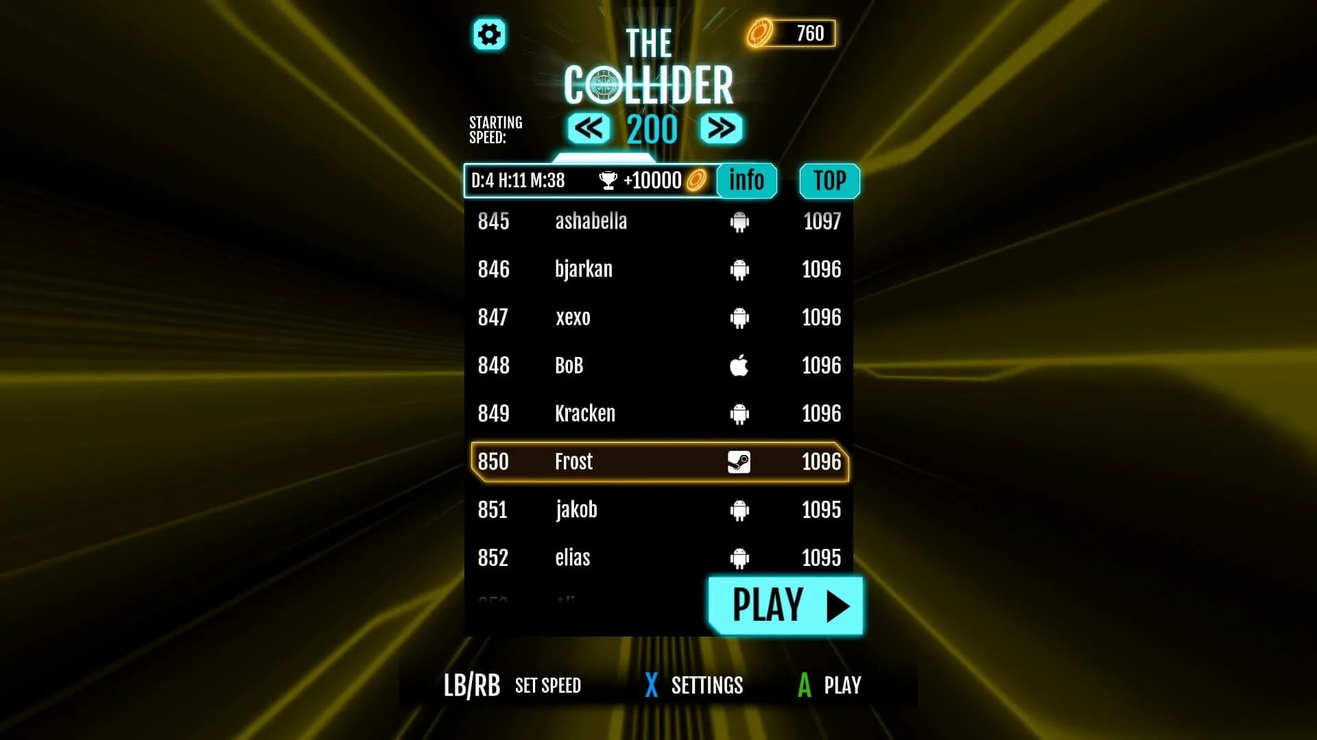 The Collider screenshot 2