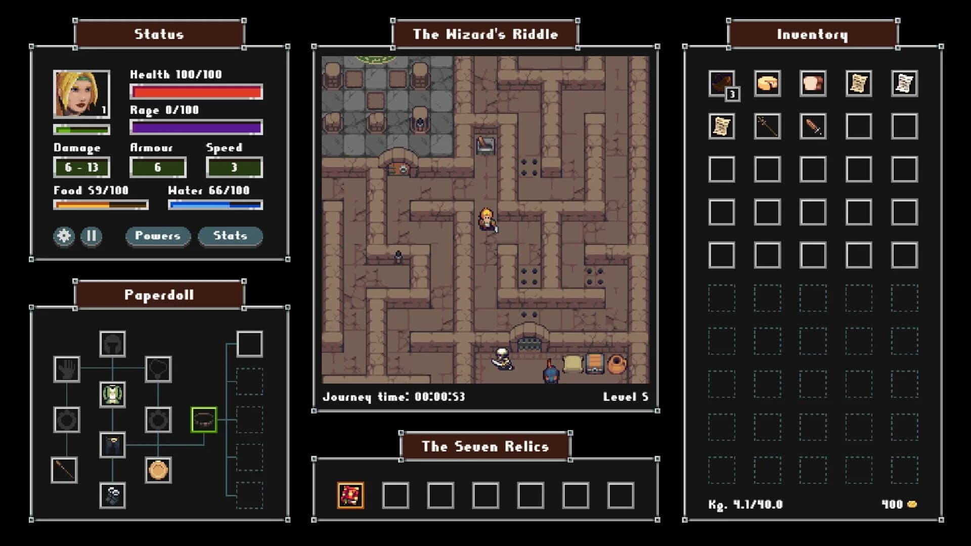 The Crazy Hyper-Dungeon Chronicles screenshot 1