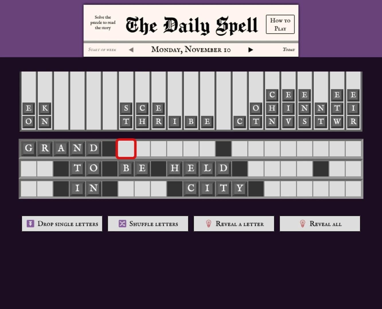 The Daily Spell screenshot 1
