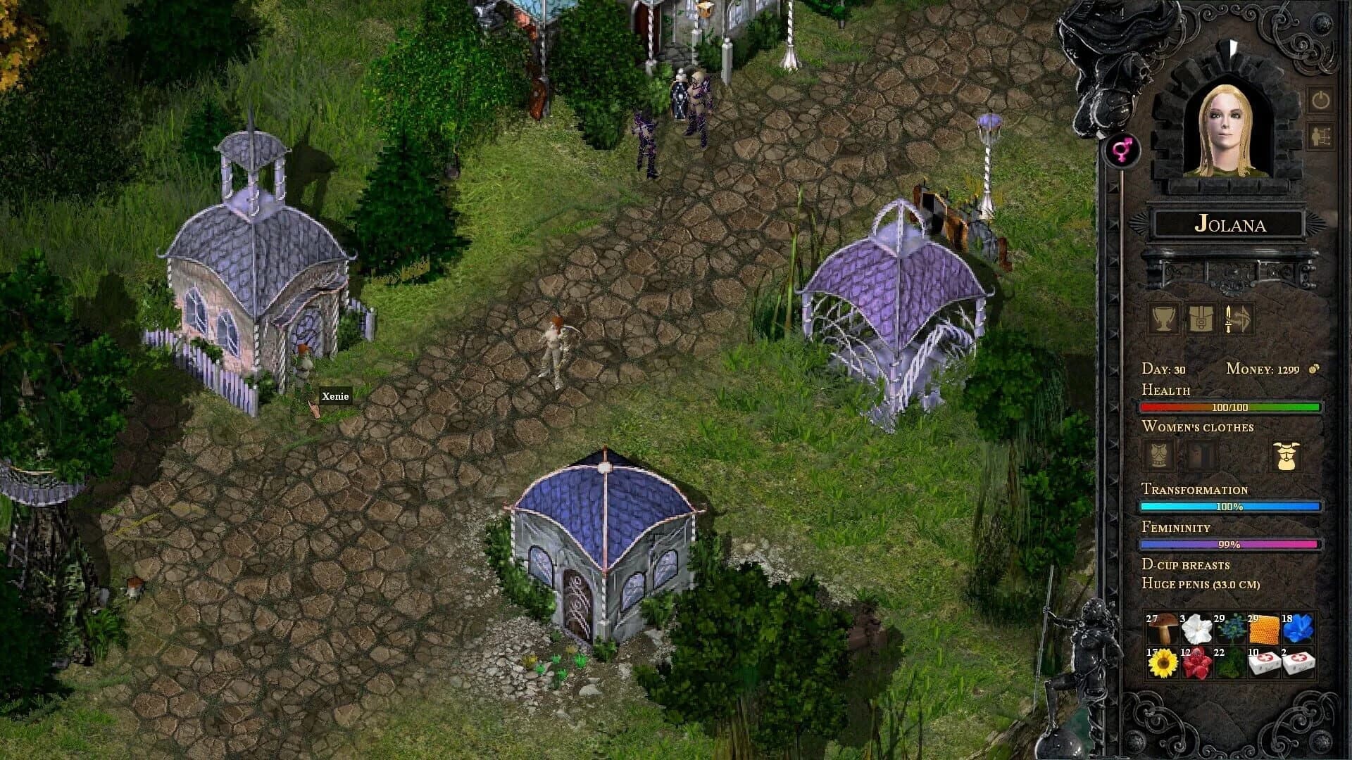 The Desire of the Amazons screenshot 2