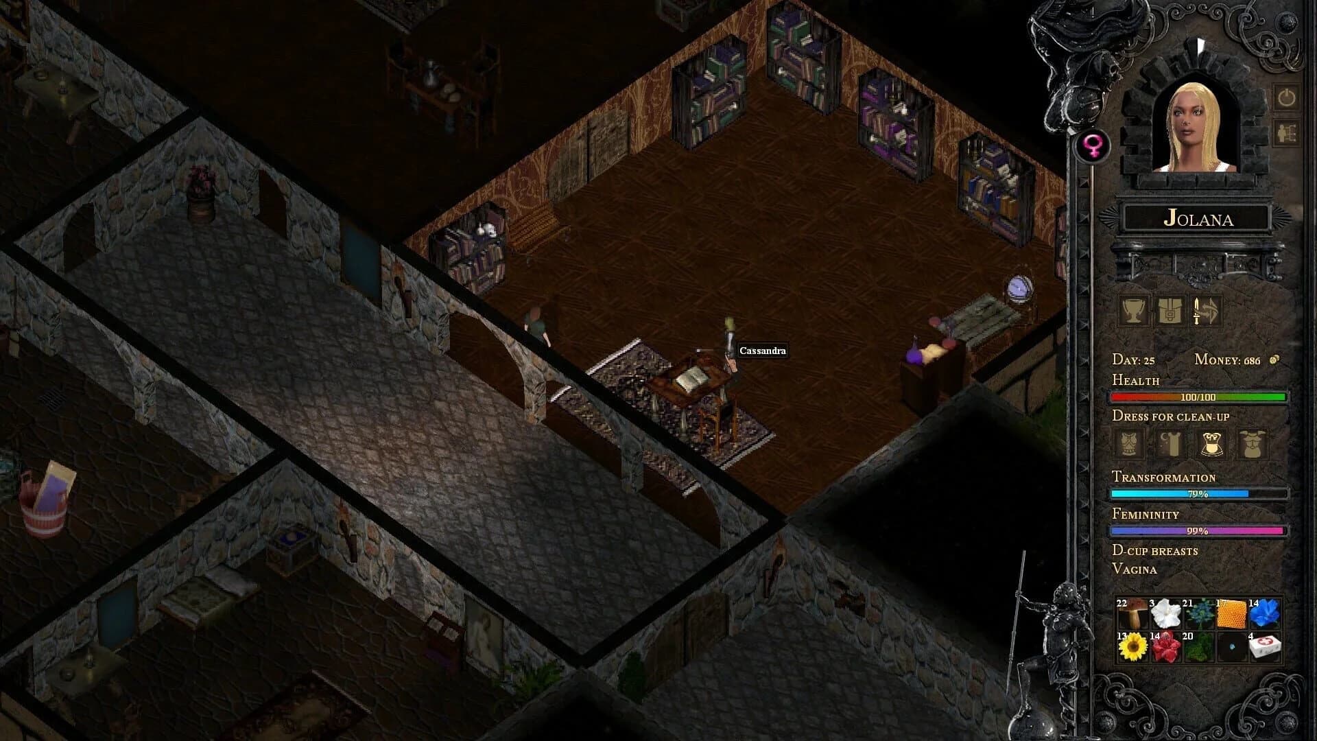 The Desire of the Amazons screenshot 4