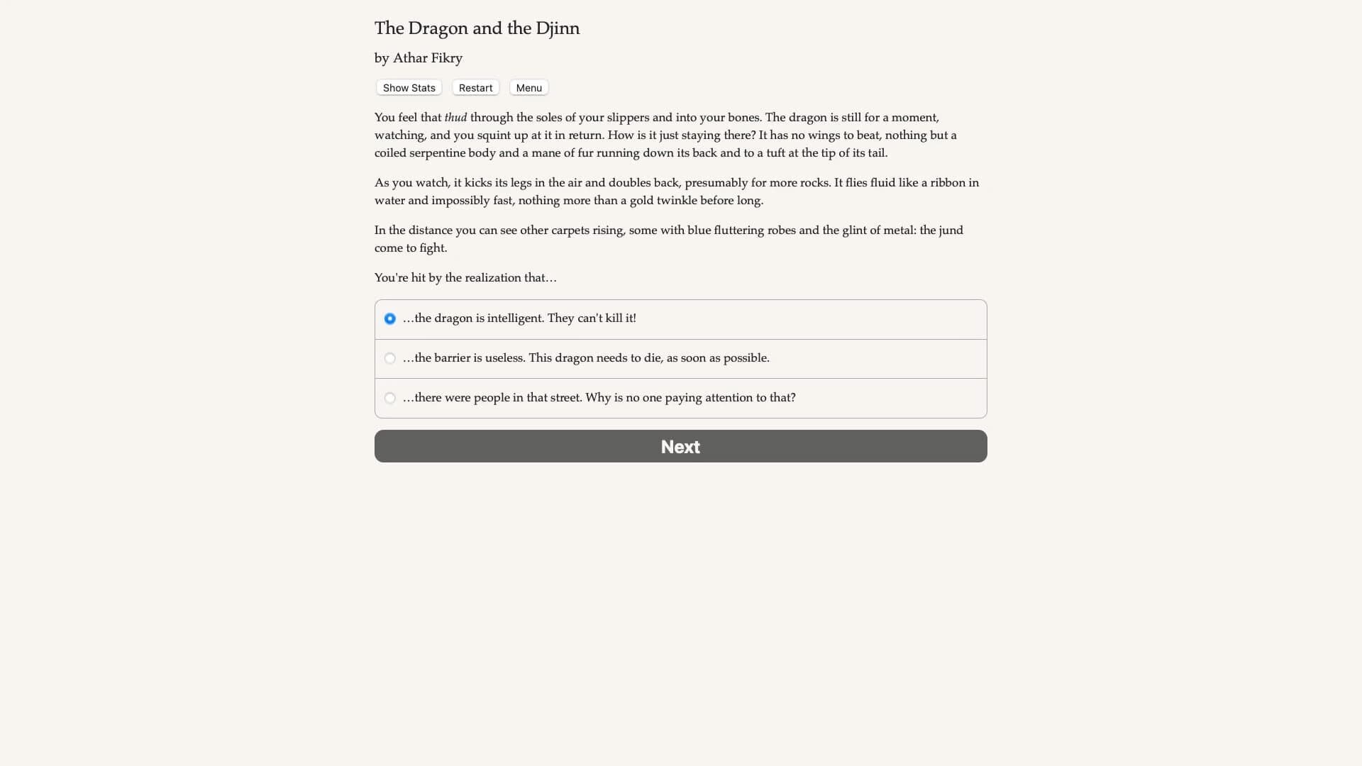 The Dragon and the Djinn screenshot 4