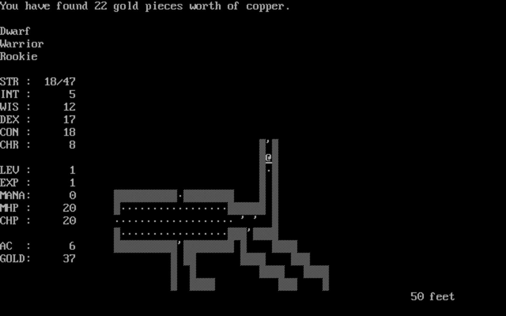 The Dungeons of Moria screenshot 1