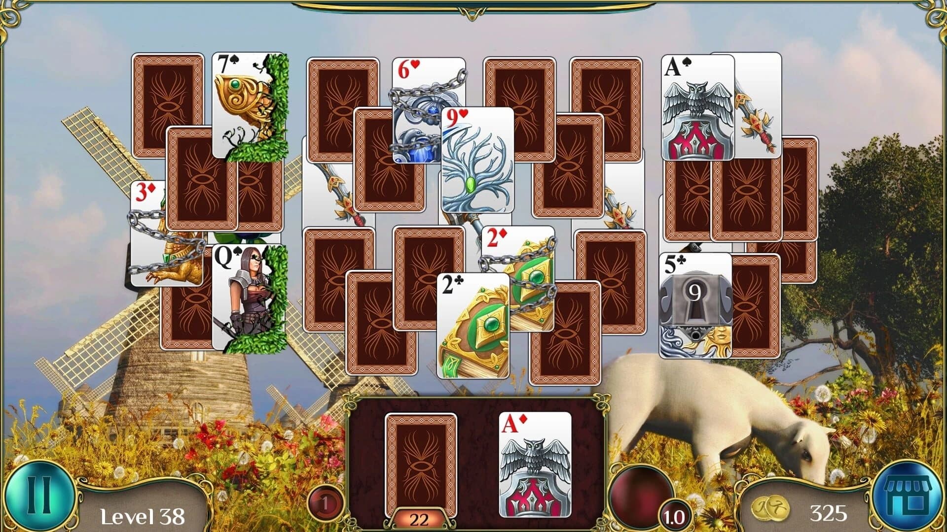 The Far Kingdoms: Awakening Solitaire screenshot 1