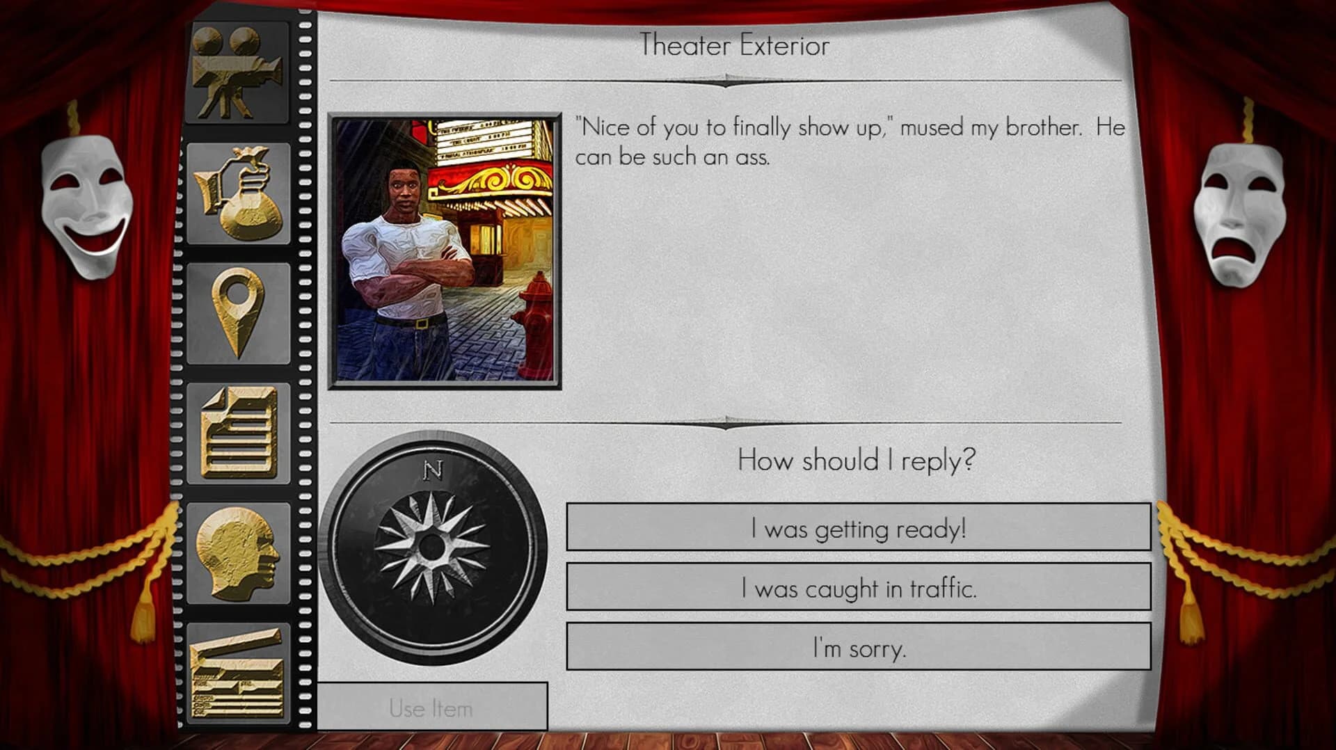 The Filmmaker - A Text Adventure screenshot 3
