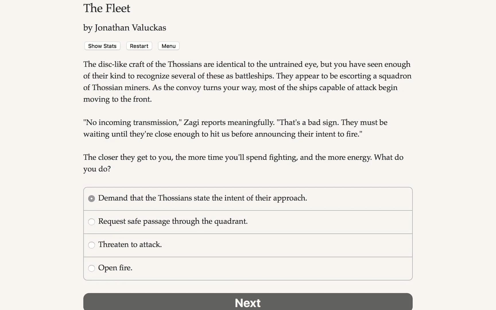 The Fleet screenshot 1
