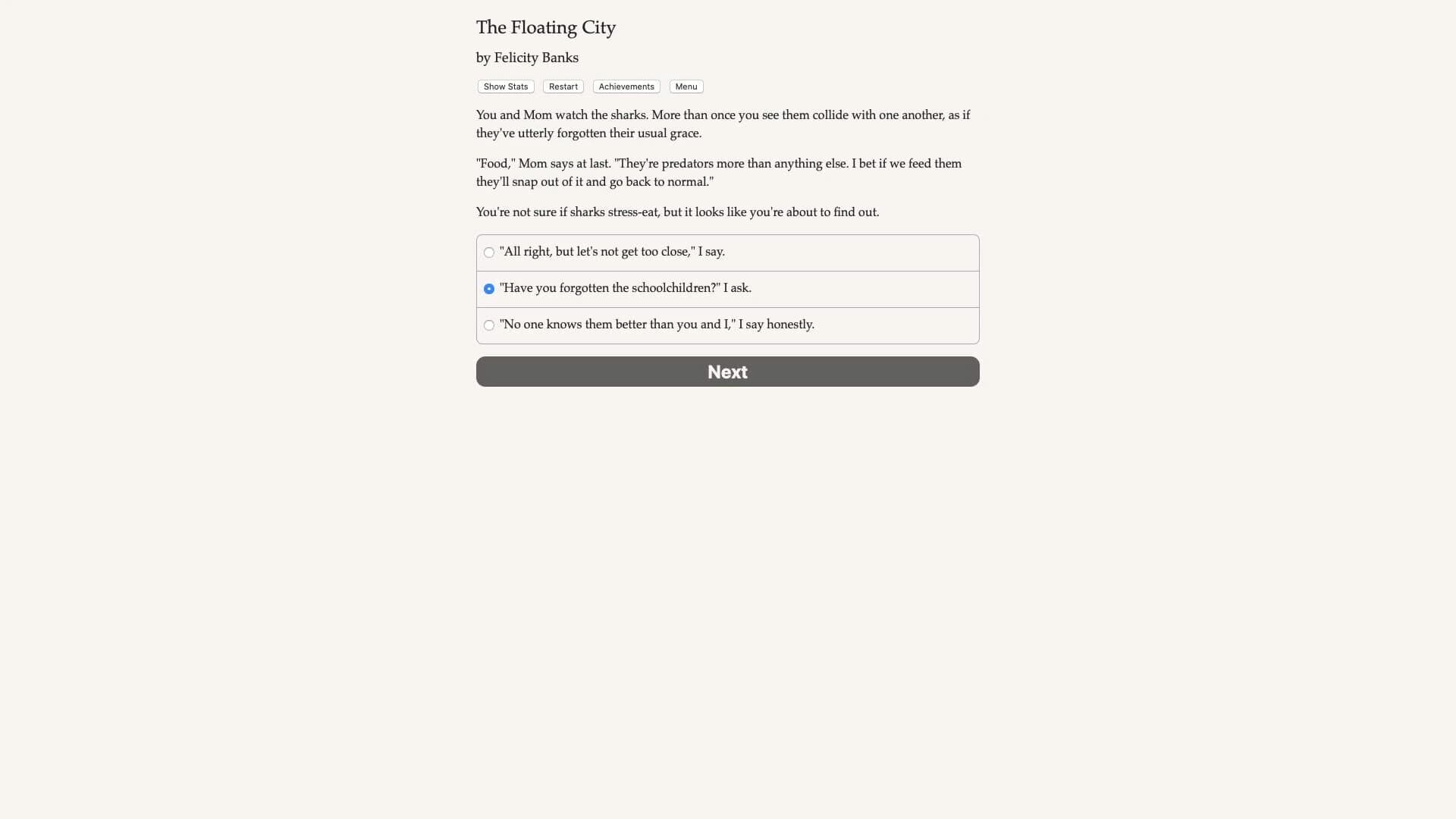 The Floating City screenshot 2