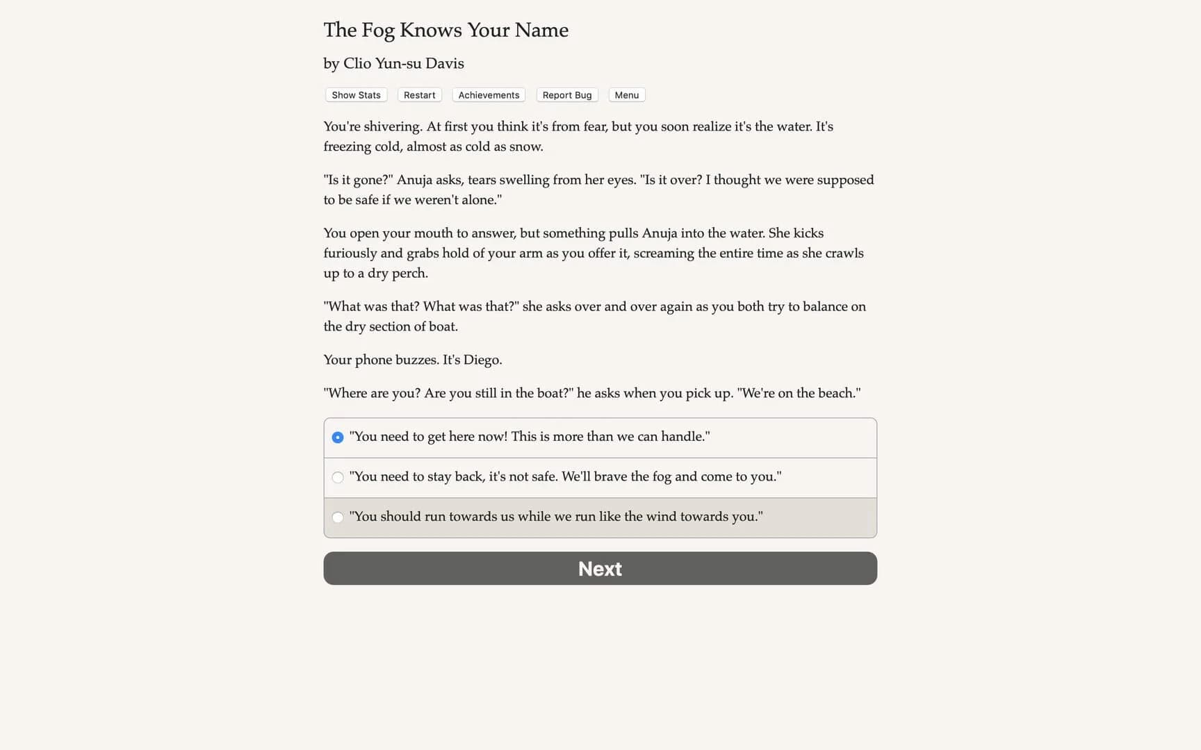 The Fog Knows Your Name screenshot 2