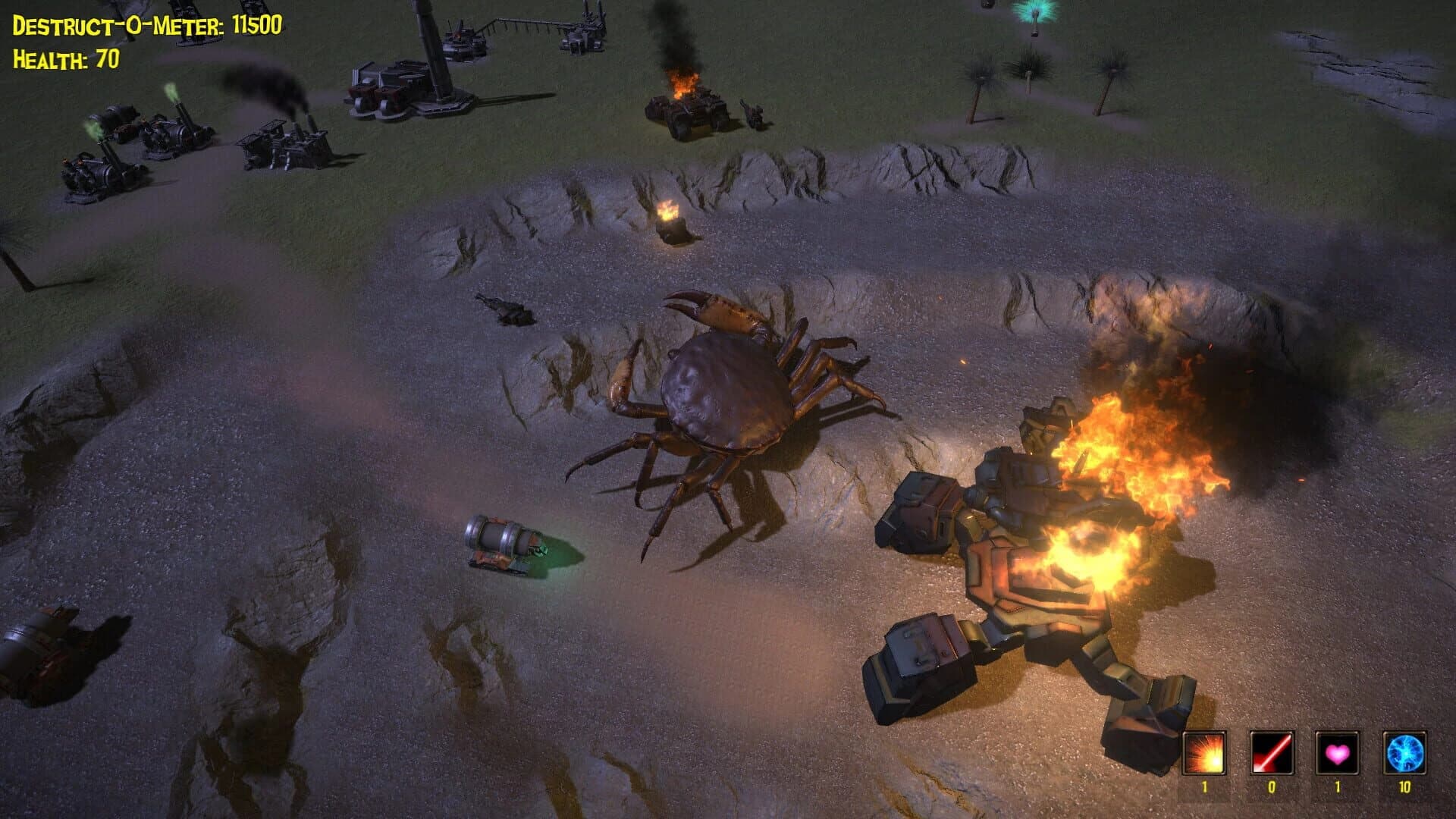 The Giant Crab in Space screenshot 3