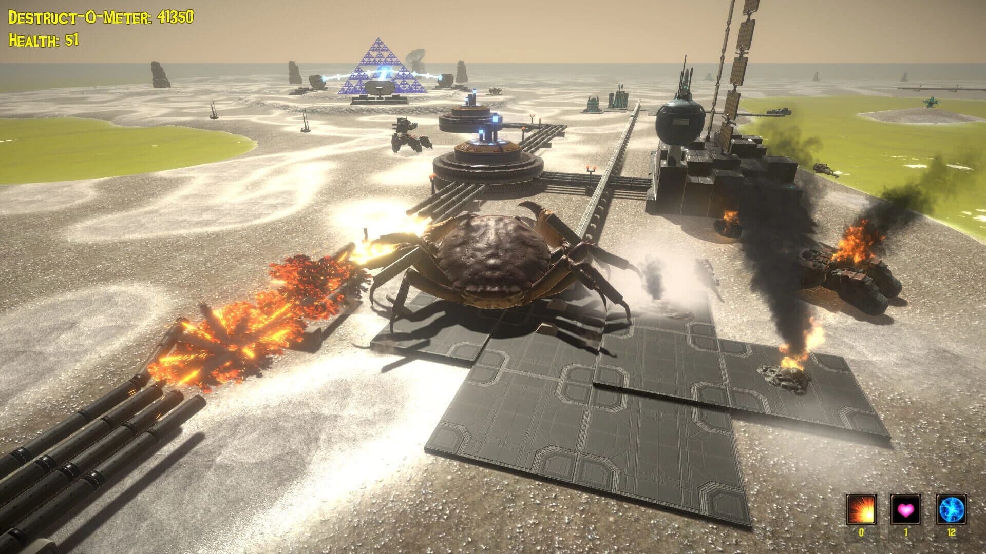 The Giant Crab in Space screenshot 1