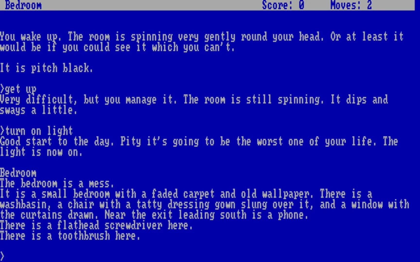 The Hitchhiker's Guide to the Galaxy screenshot 1
