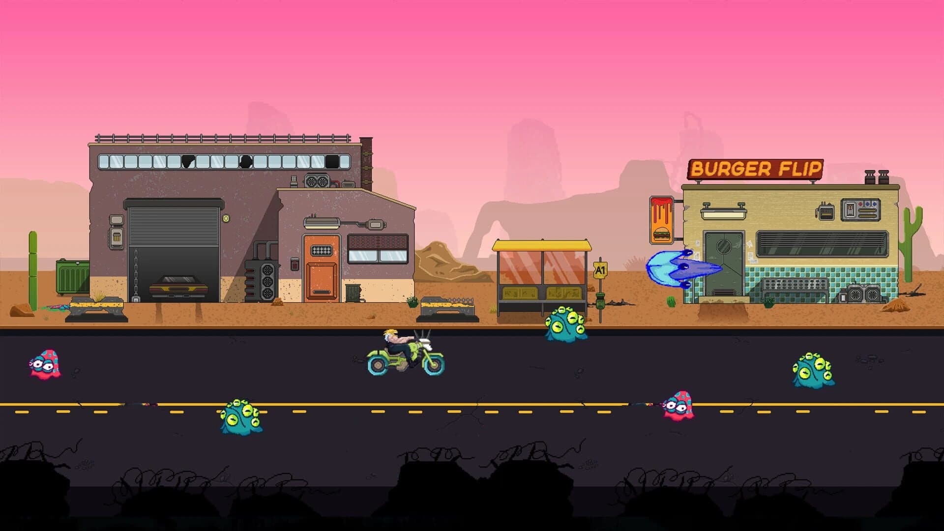 The Last Human is a Biker screenshot 1