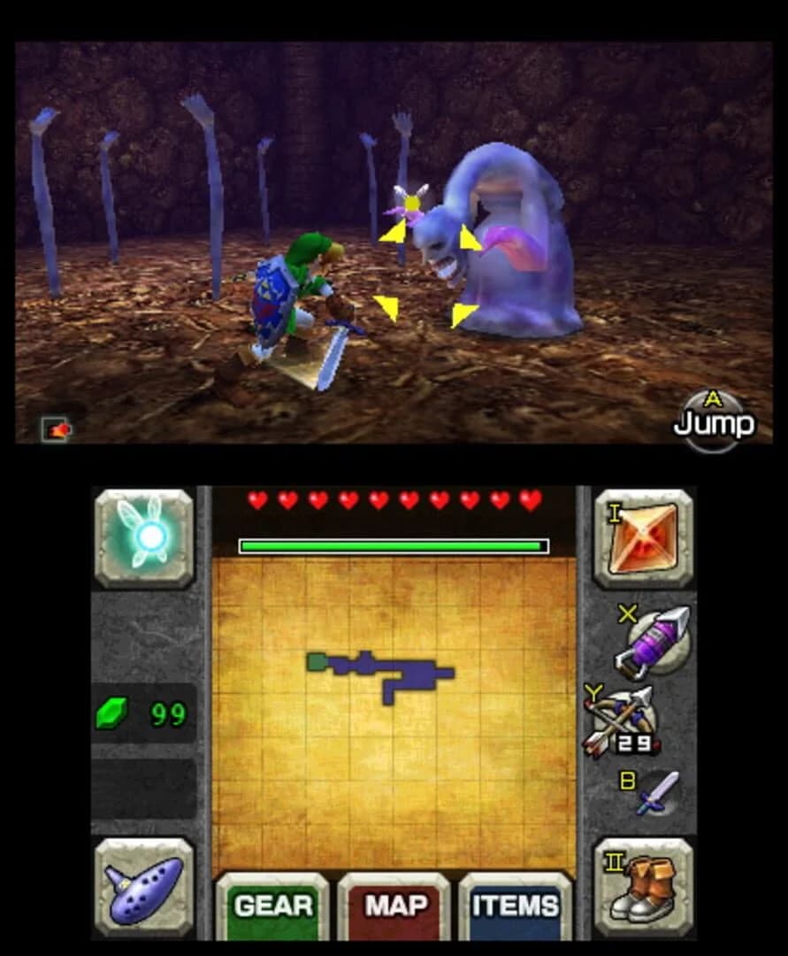 The Legend of Zelda: Ocarina of Time 3D screenshot 1