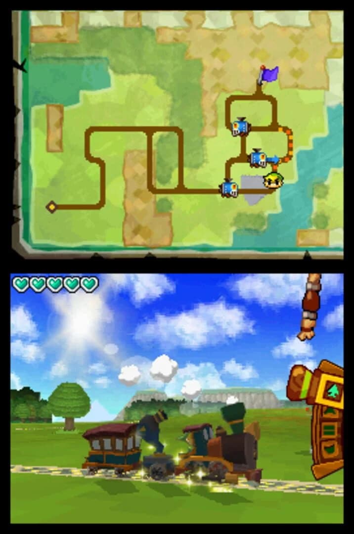 The Legend of Zelda: Spirit Tracks screenshot 1