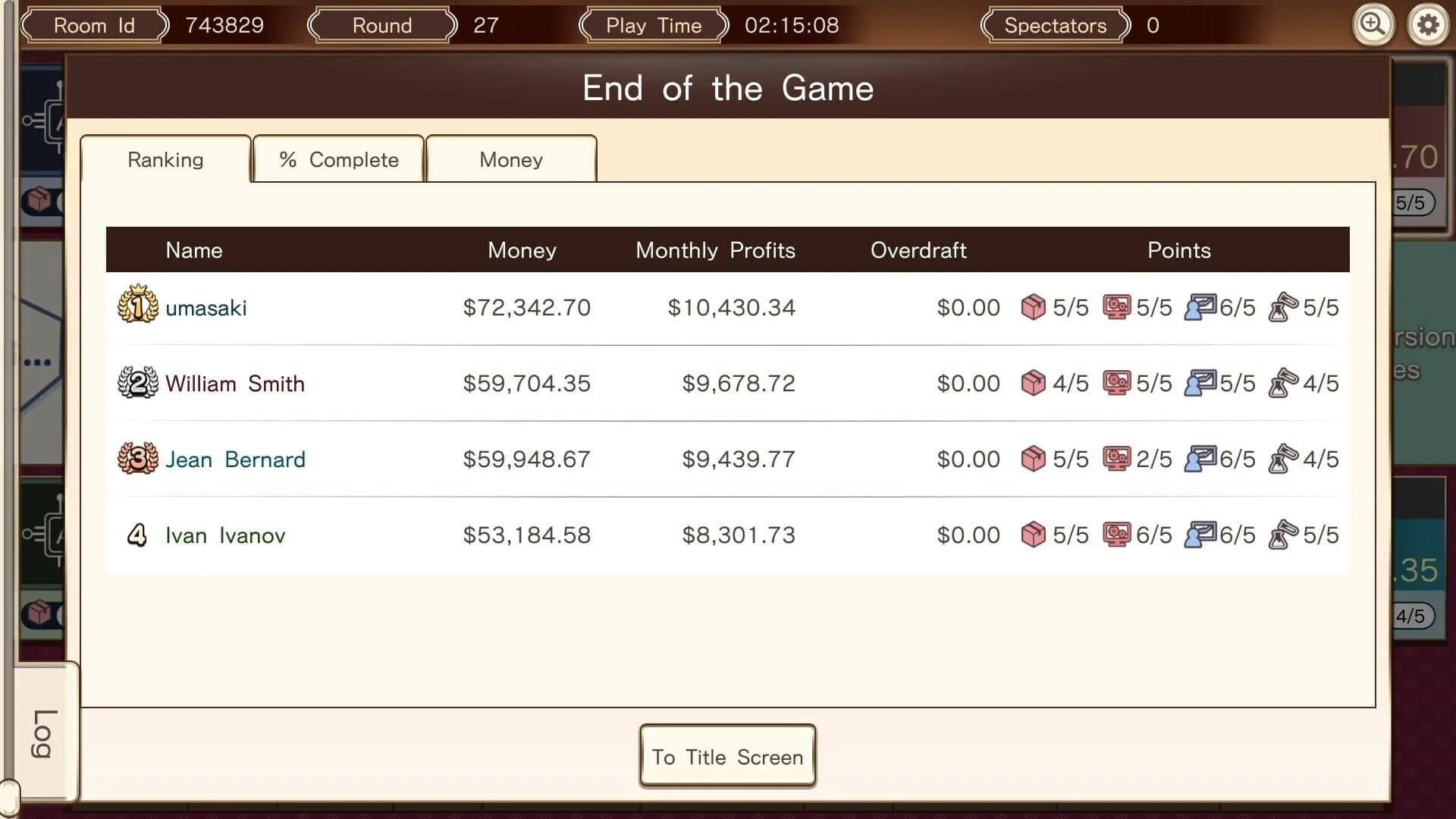 The Leverage Game screenshot 2