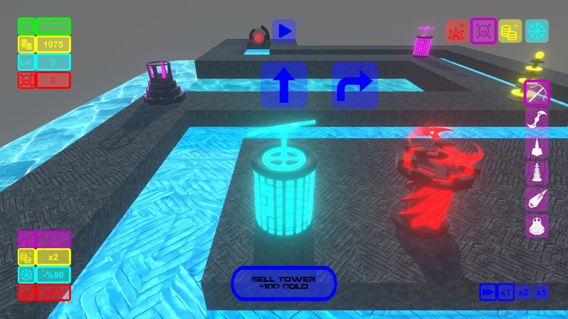The Line TD screenshot 2