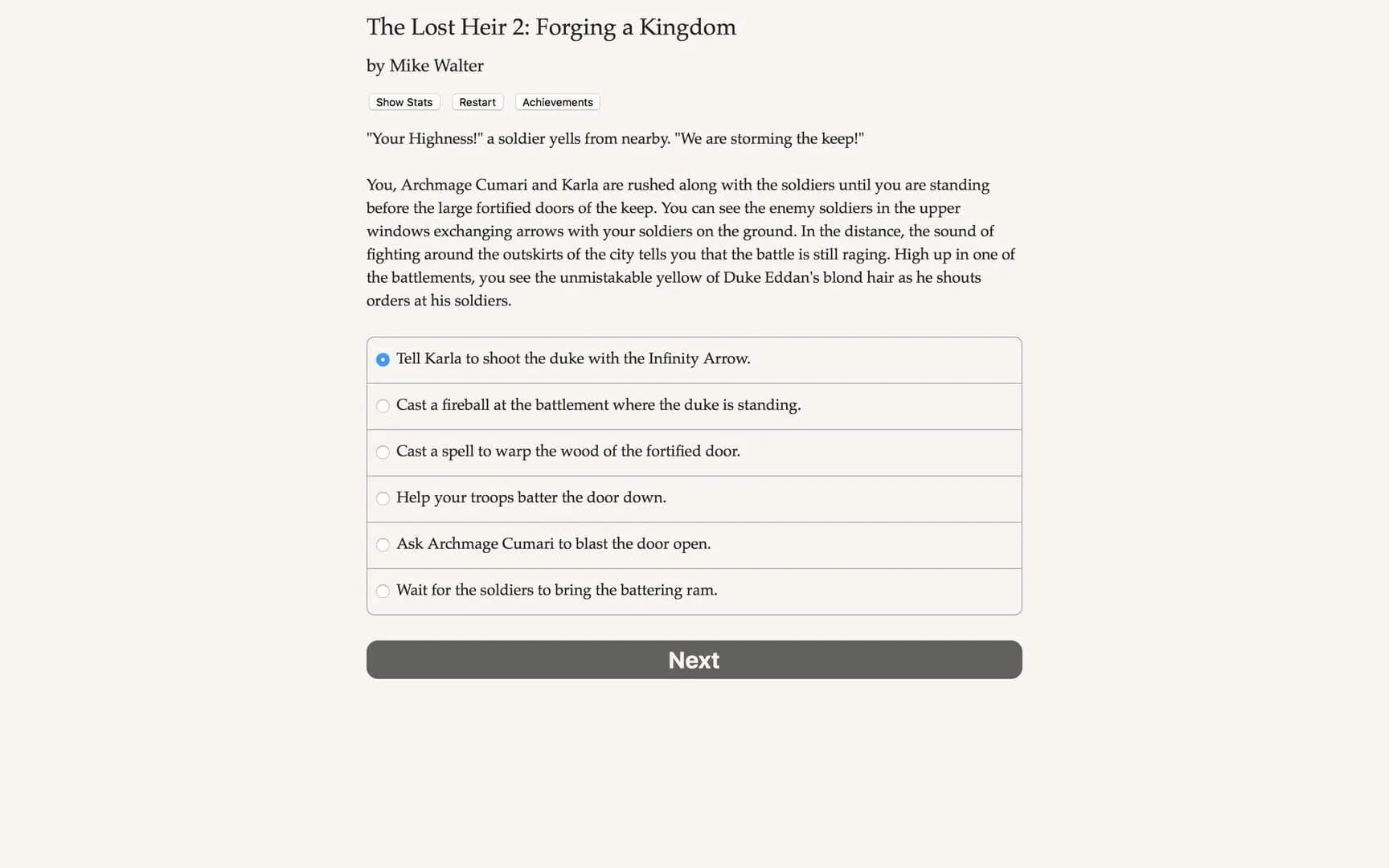 The Lost Heir 2: Forging a Kingdom screenshot 2