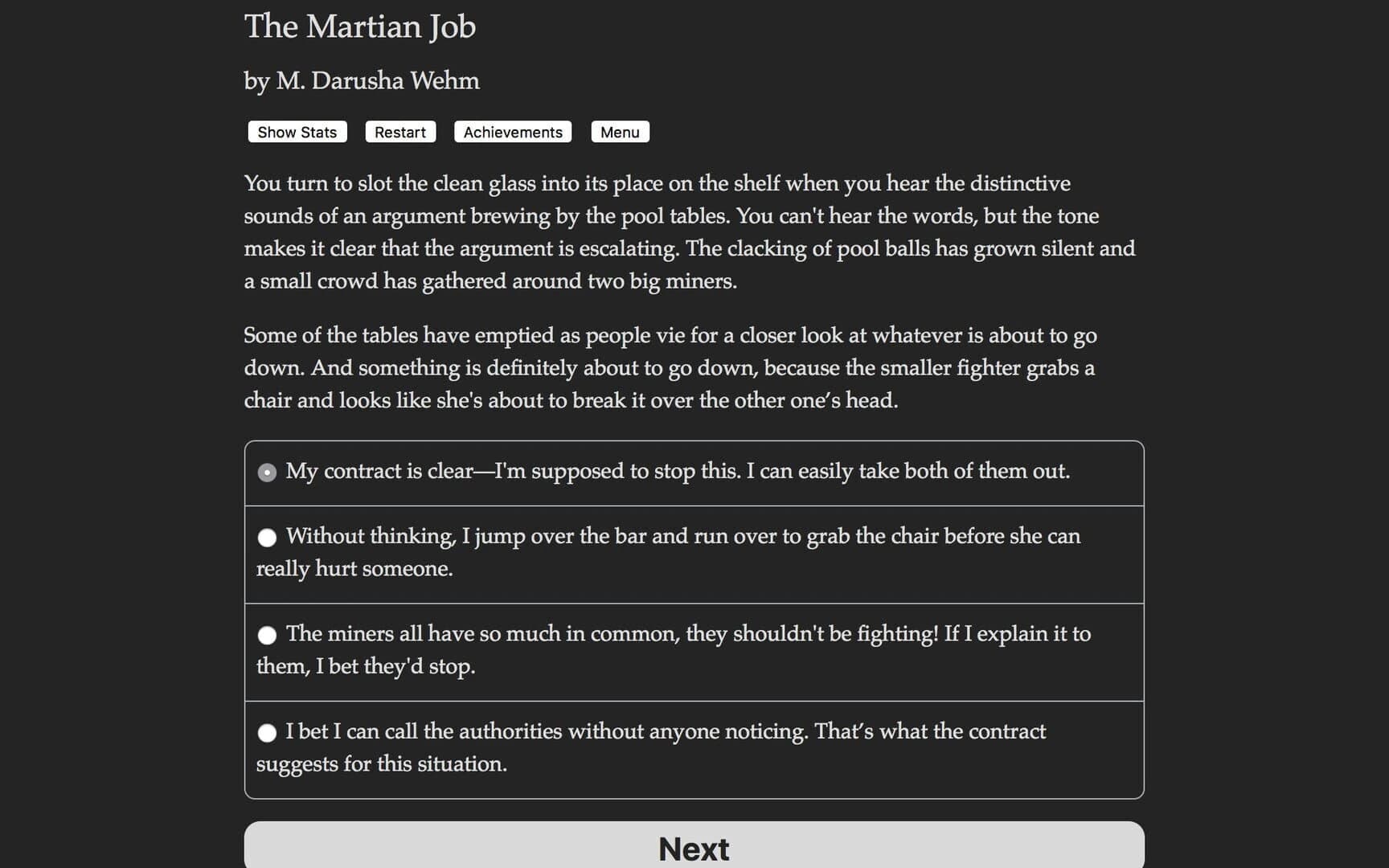 The Martian Job screenshot 1