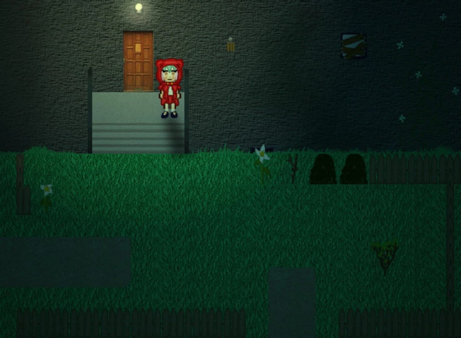 The Miserable Crimson Hooded Girl screenshot 2