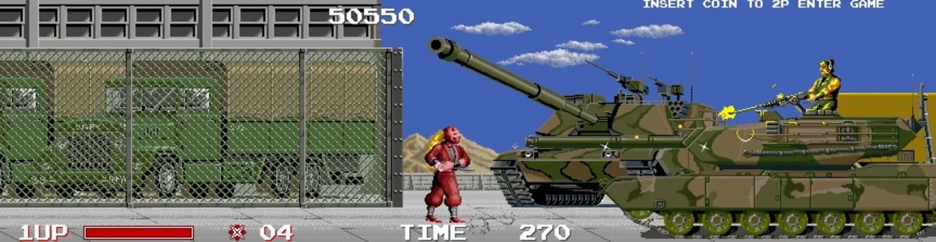 The Ninja Warriors screenshot 1