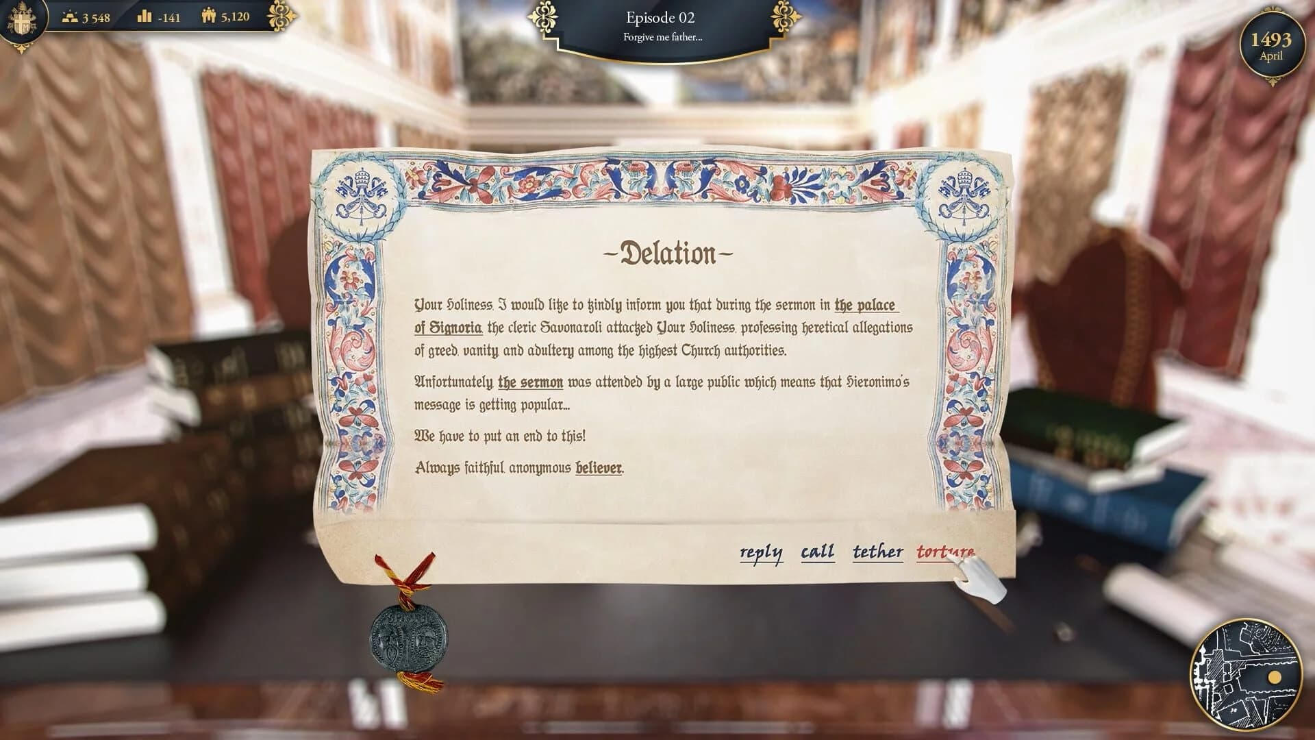 The Pope: Power & Sin screenshot 5