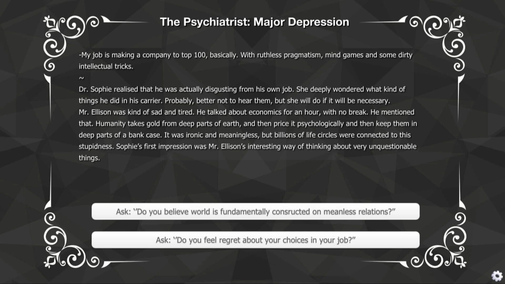 The Psychiatrist: Major Depression screenshot 2