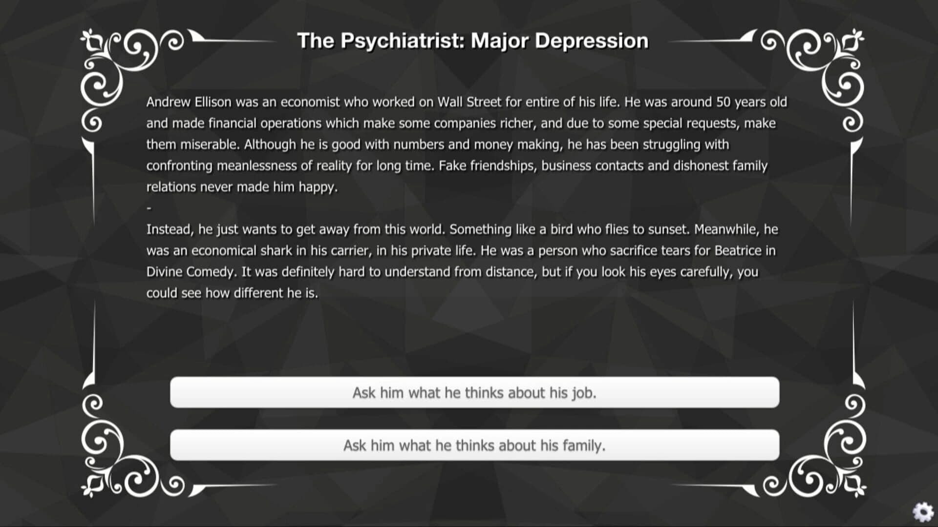 The Psychiatrist: Major Depression screenshot 3