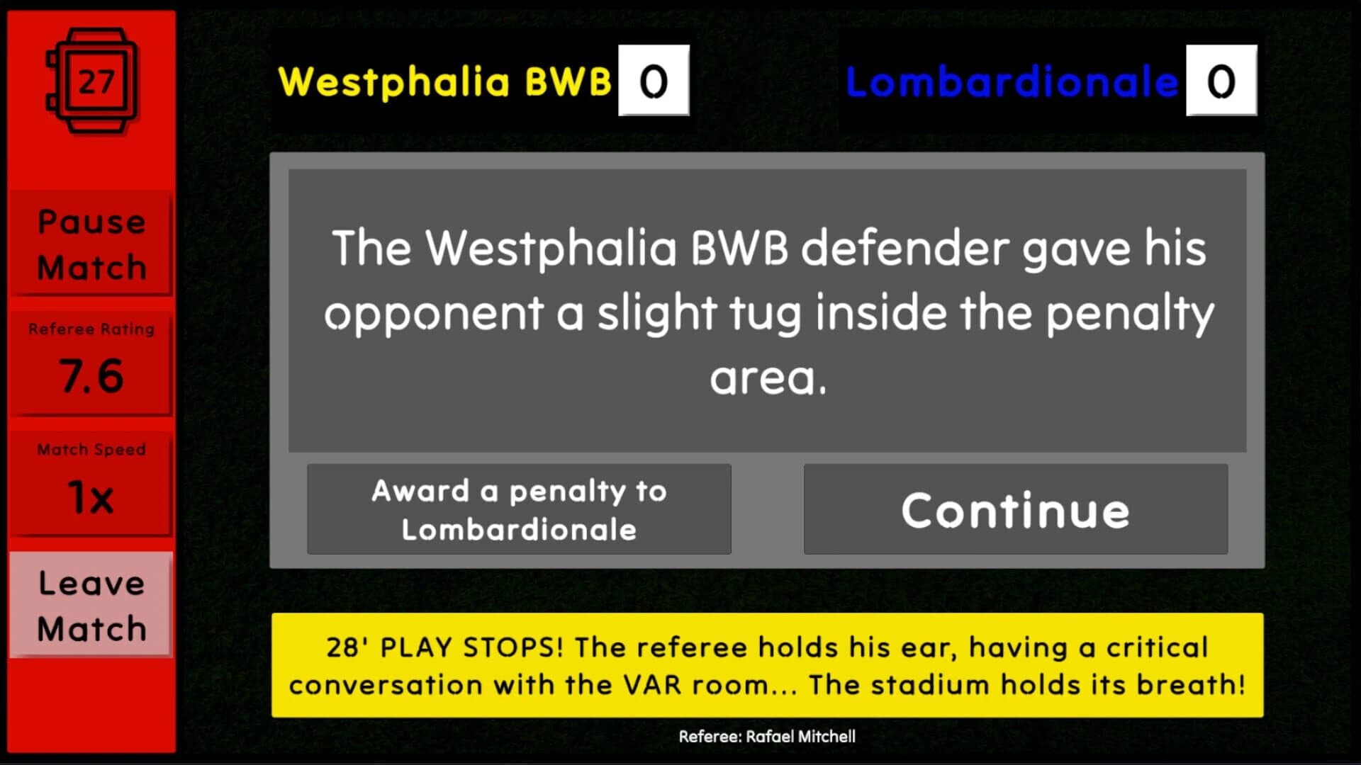 The Referee Committee screenshot 3