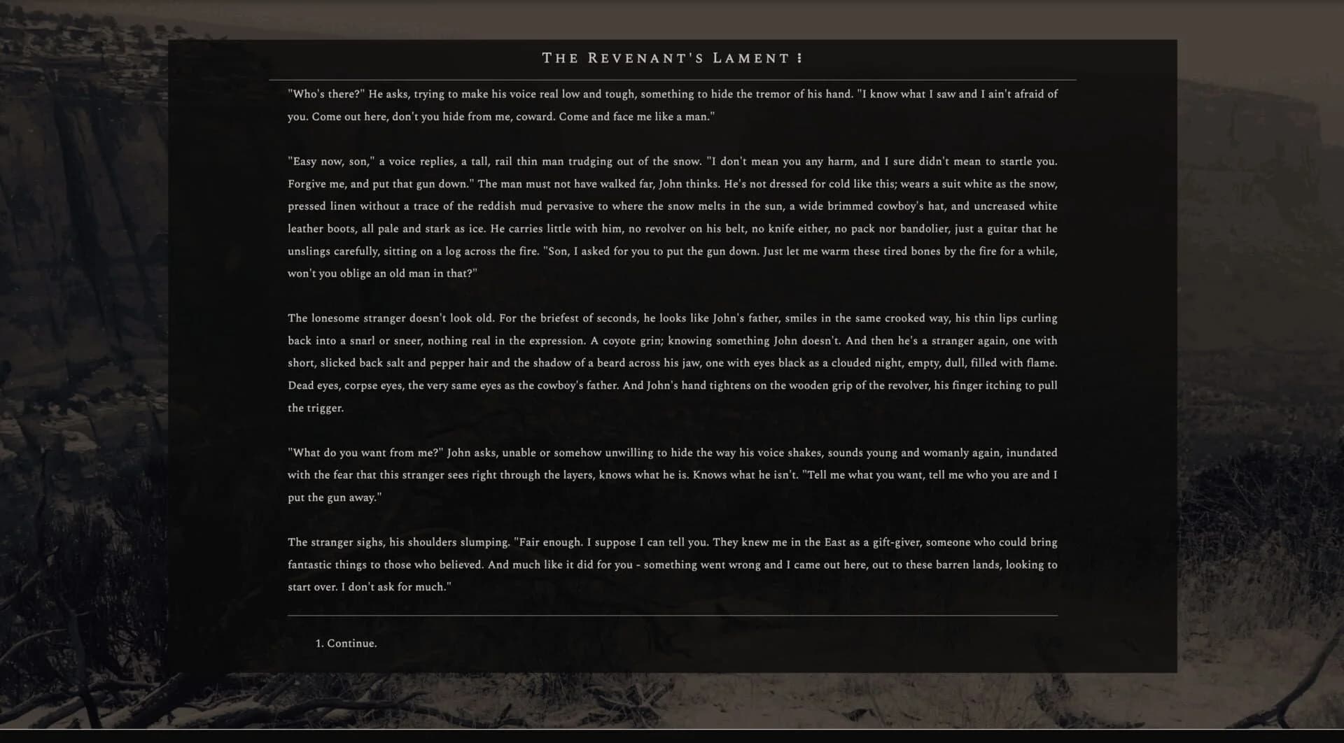 The Revenant's Lament screenshot 1