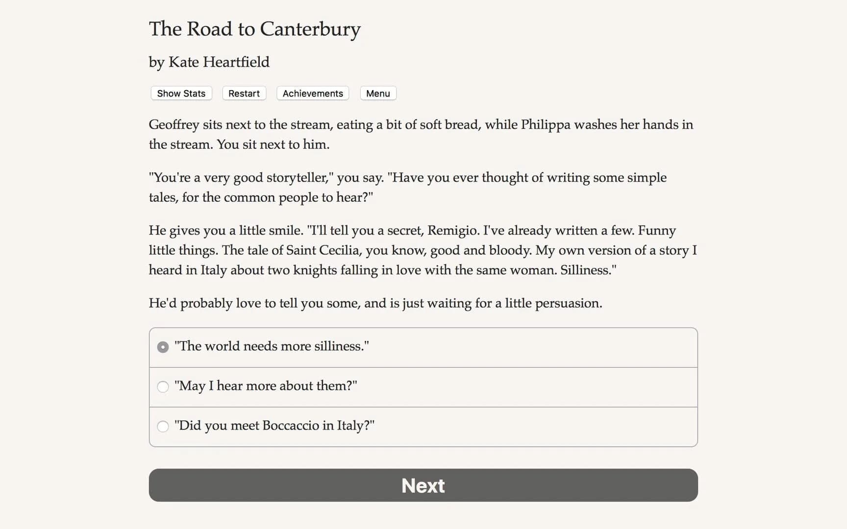 The Road to Canterbury screenshot 4