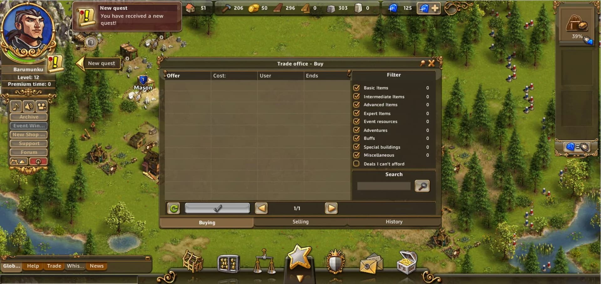 The Settlers Online screenshot 5