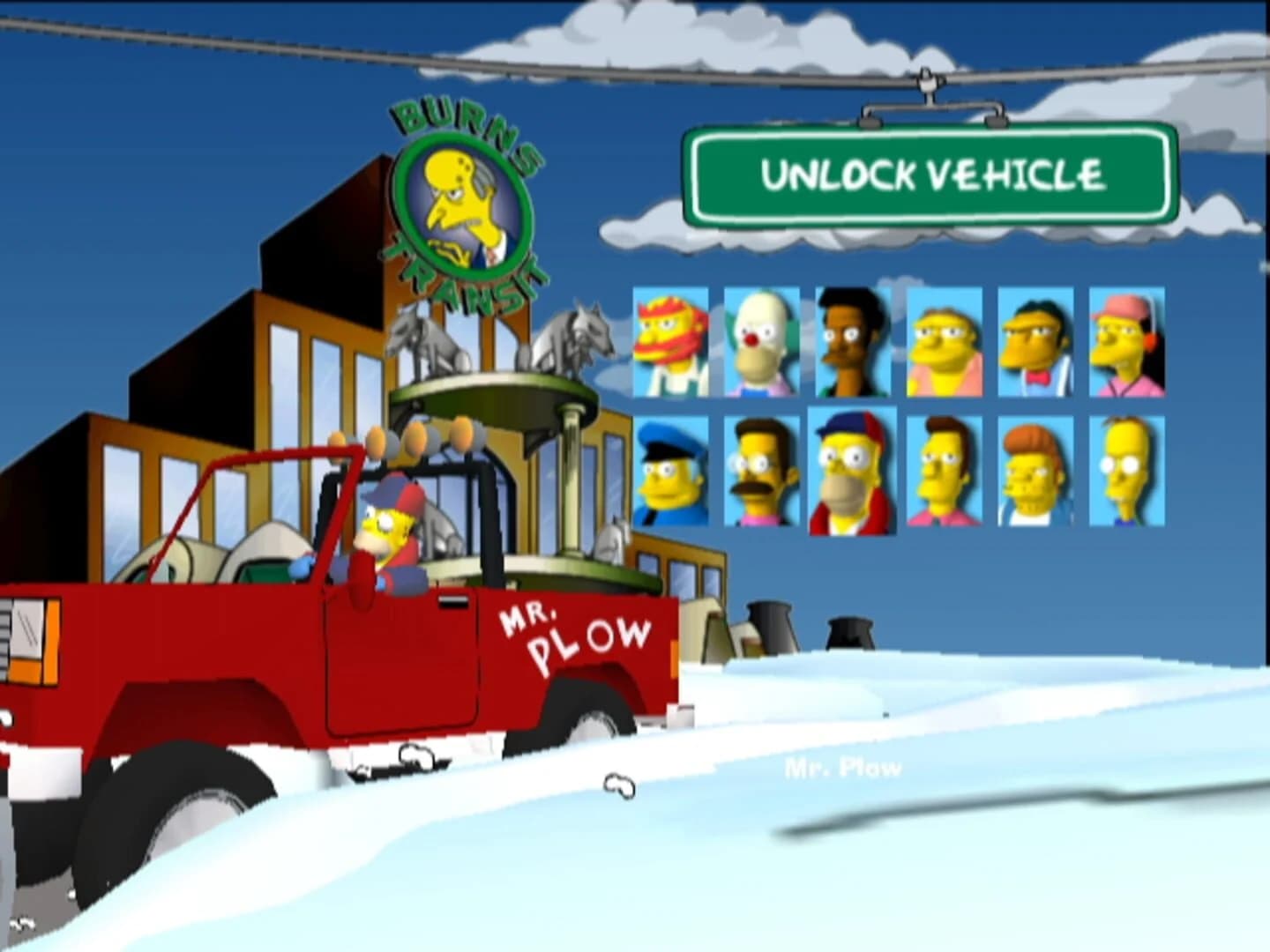 The Simpsons: Road Rage screenshot 2