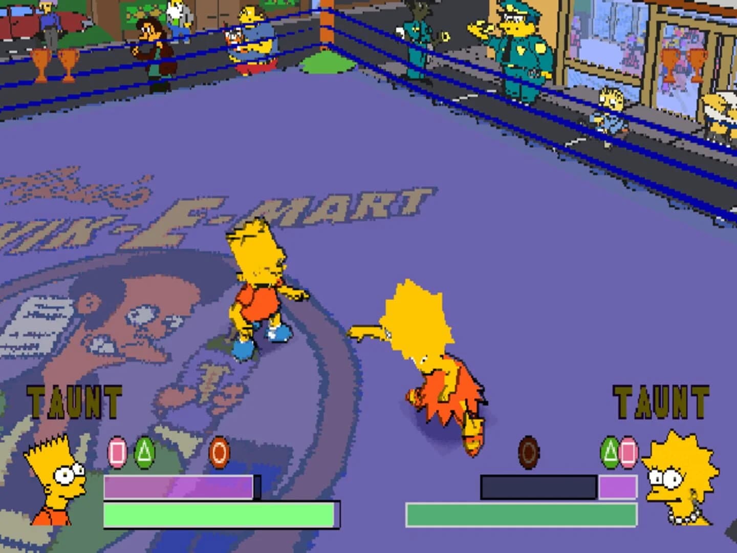 The Simpsons Wrestling screenshot 2