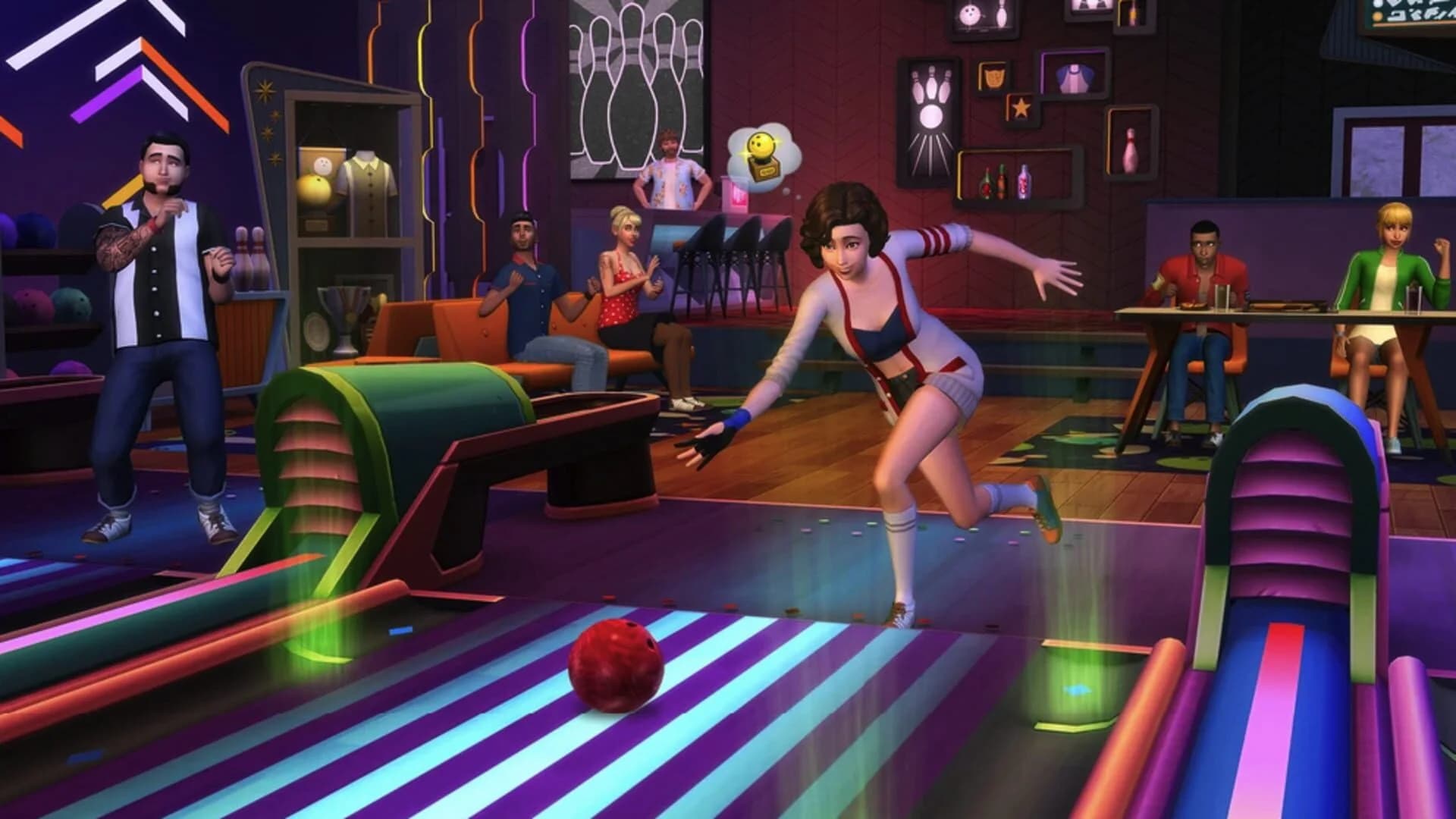 The Sims 4: Bowling Night Stuff screenshot 3