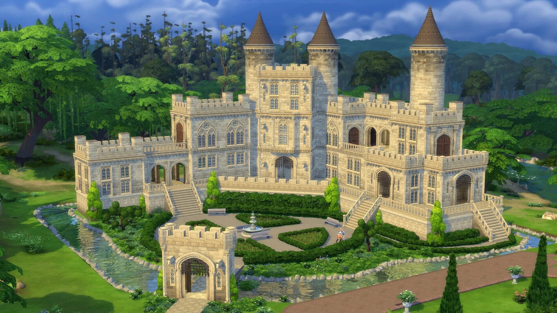 The Sims 4: Castle Estate Kit screenshot 1