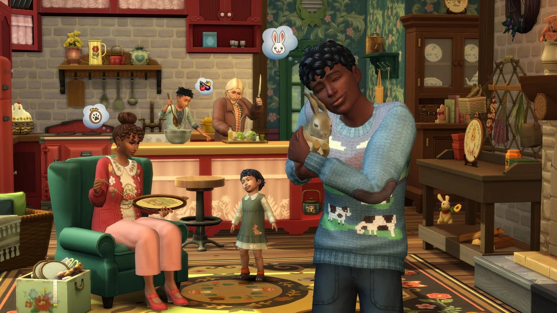 The Sims 4: Cottage Living screenshot 1