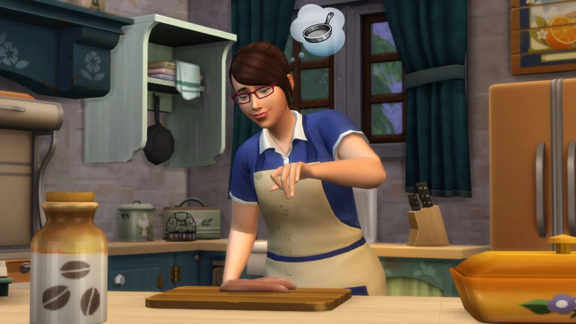 The Sims 4: Country Kitchen Kit screenshot 1