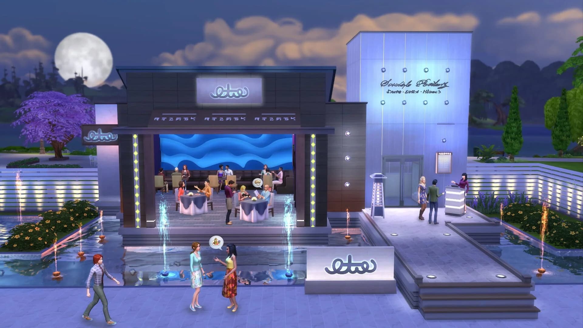 The Sims 4: Dine Out screenshot 2