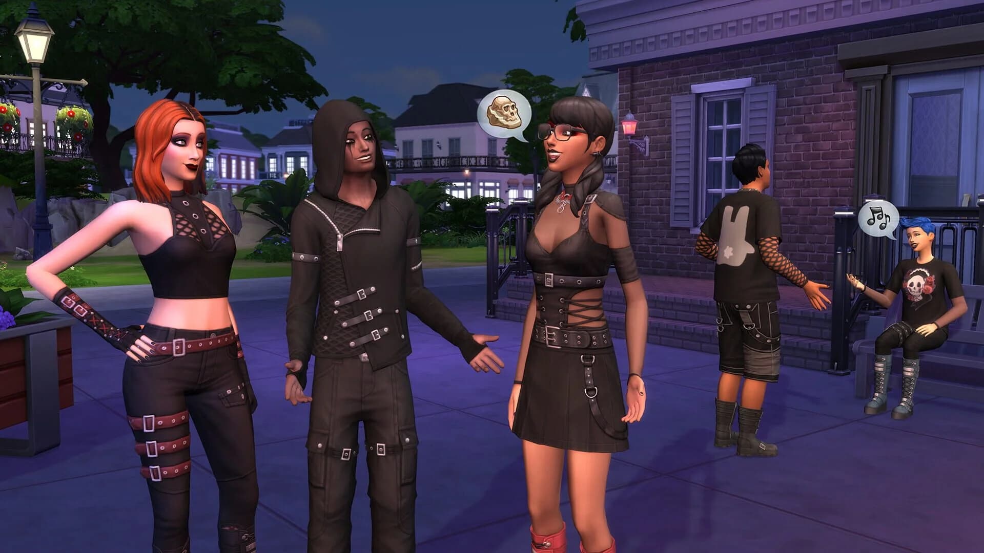 The Sims 4: Goth Galore Kit screenshot 2