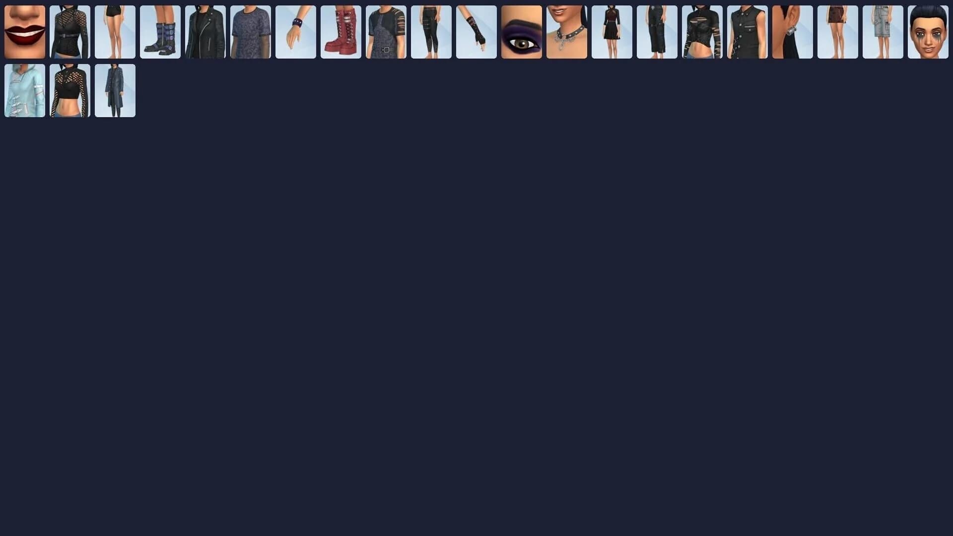 The Sims 4: Goth Galore Kit screenshot 3