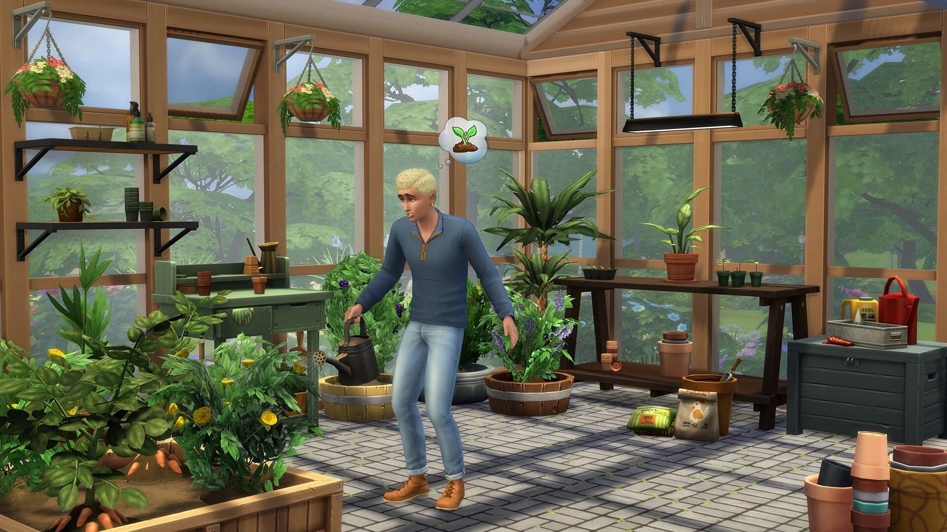 The Sims 4: Greenhouse Haven Kit screenshot 1