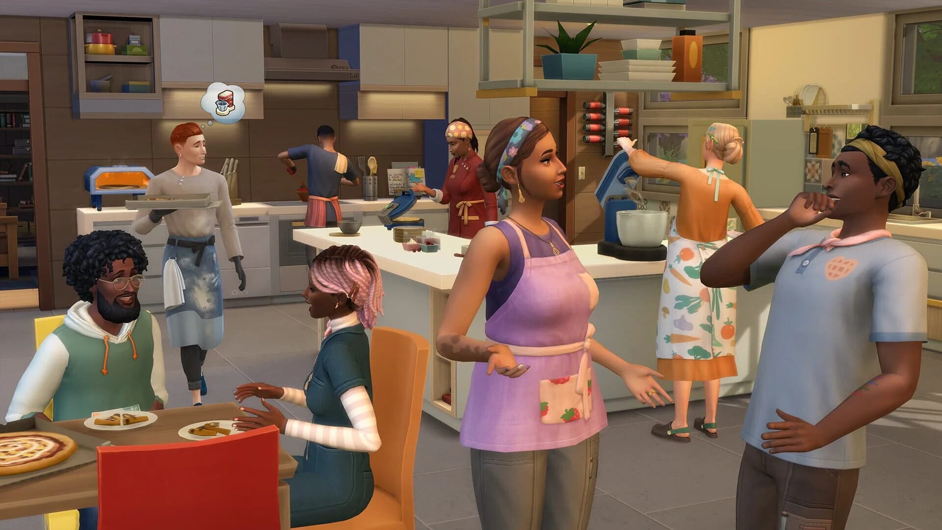 The Sims 4: Home Chef Hustle Stuff Pack screenshot 2