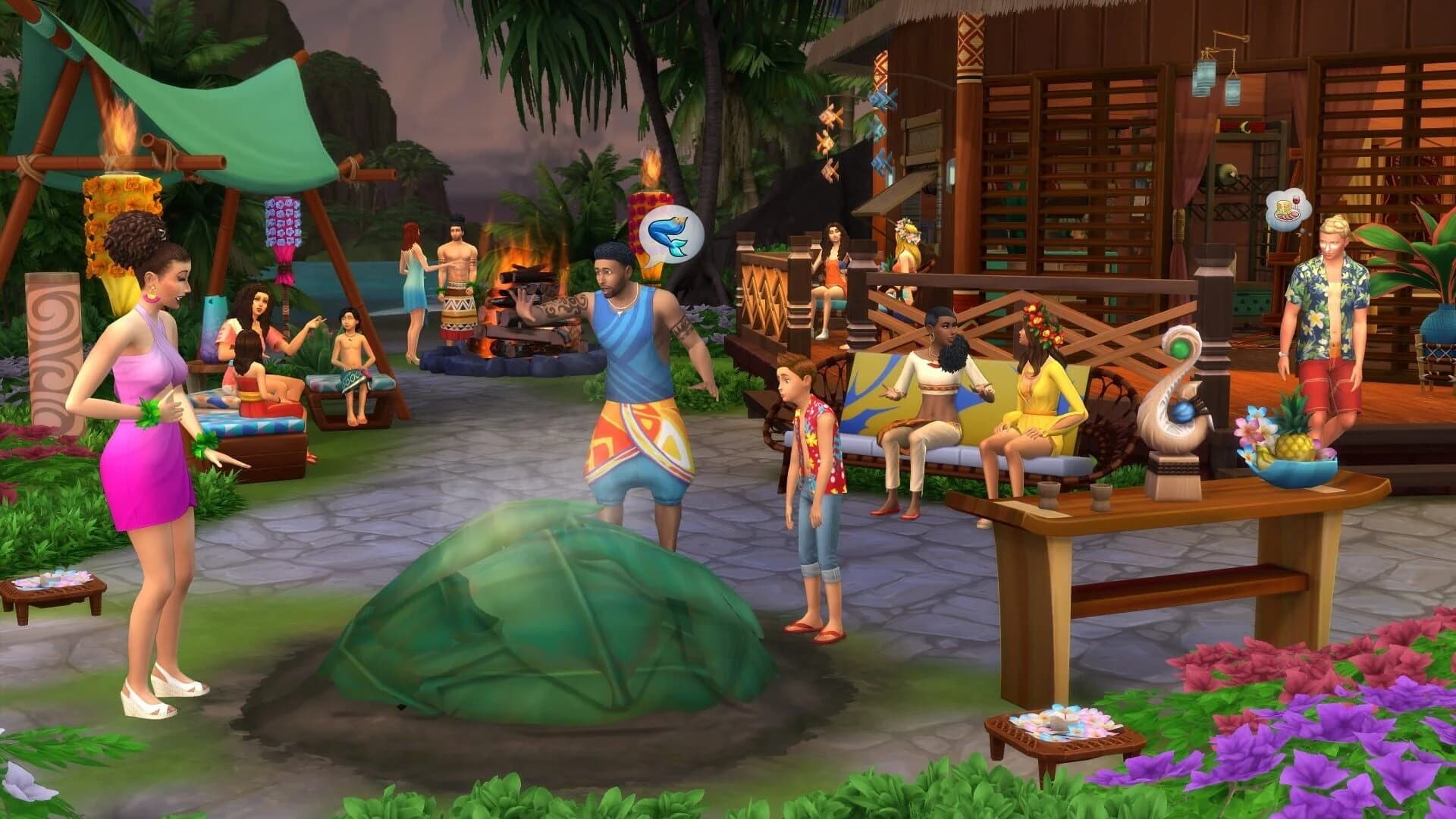 The Sims 4: Island Living screenshot 1