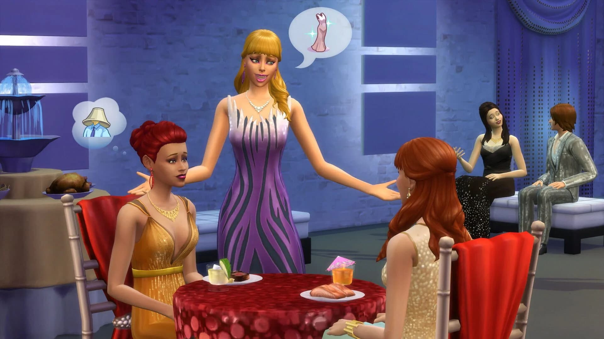 The Sims 4: Luxury Party Stuff screenshot 1