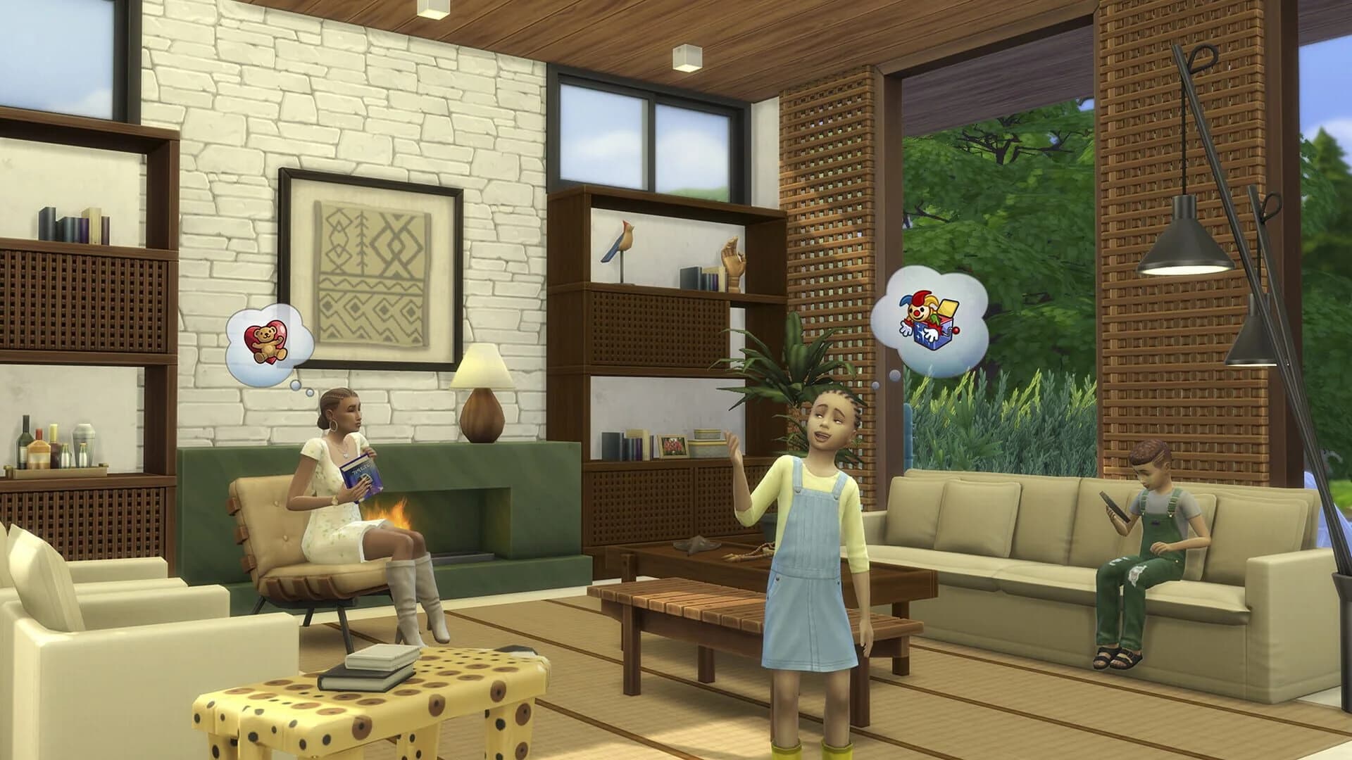 The Sims 4: Modern Retreat Kit screenshot 1