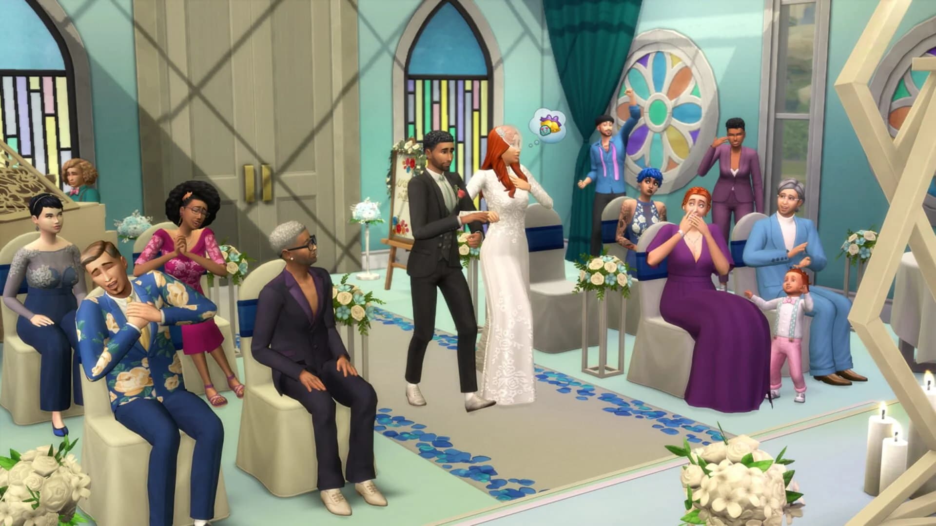 The Sims 4: My Wedding Stories screenshot 2