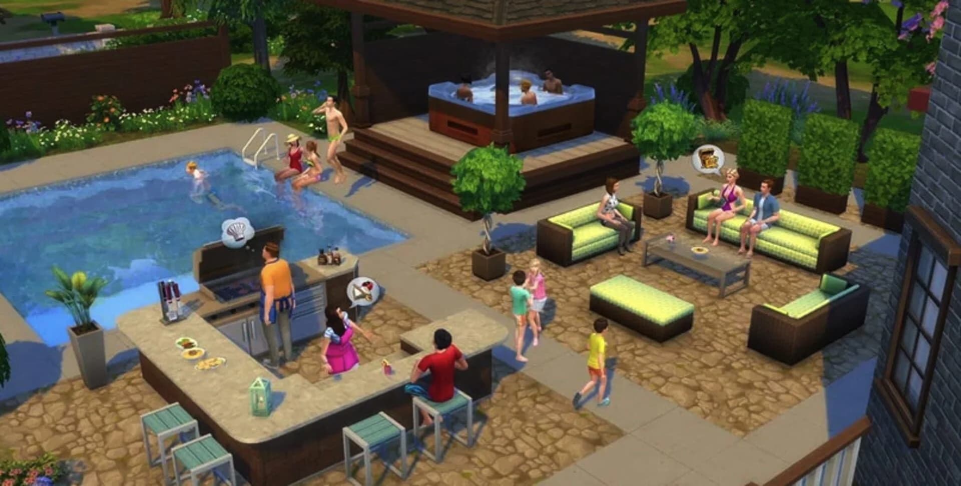 The Sims 4: Perfect Patio Stuff screenshot 1