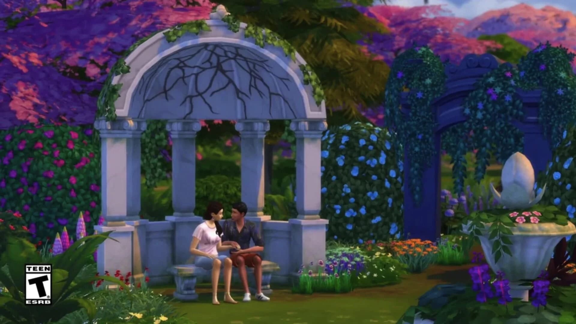 The Sims 4: Romantic Garden Stuff screenshot 5
